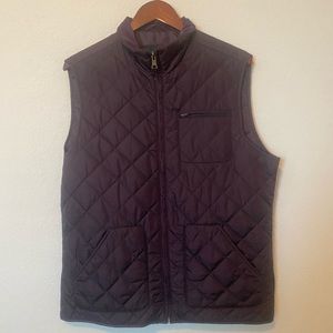 Dark purple men’s medium banana republic vest